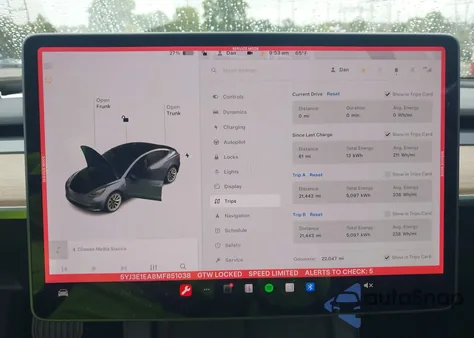2021 Tesla Model 3 Standard Range Plus Rear-Wheel Drive из США, поврежденный, VIN 5YJ3E1EA8MF851038